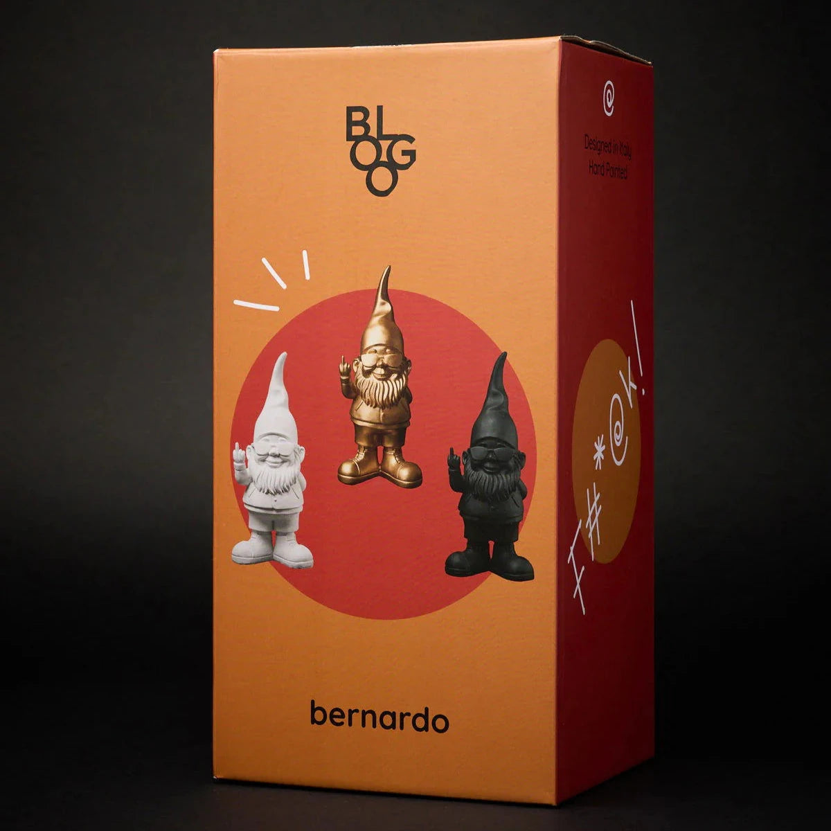 Bernardo the Dwarf Black Figurine