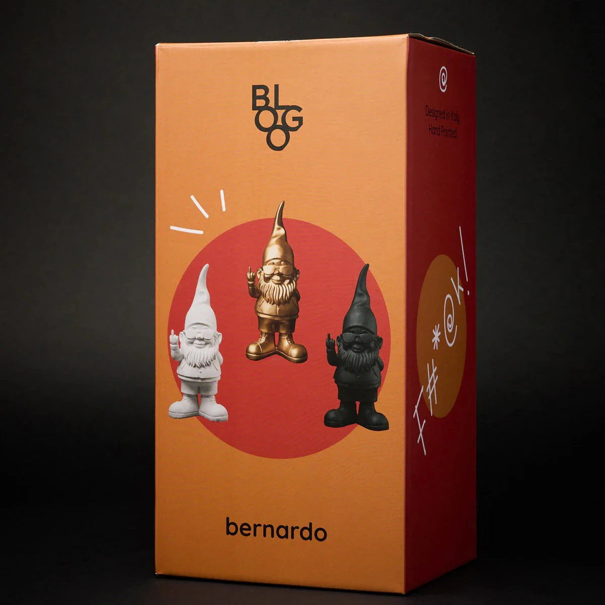 Bernardo the Dwarf Figurine White