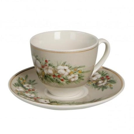 Set of Coffee Cups and Saucers - Brandani "Batuffoli"