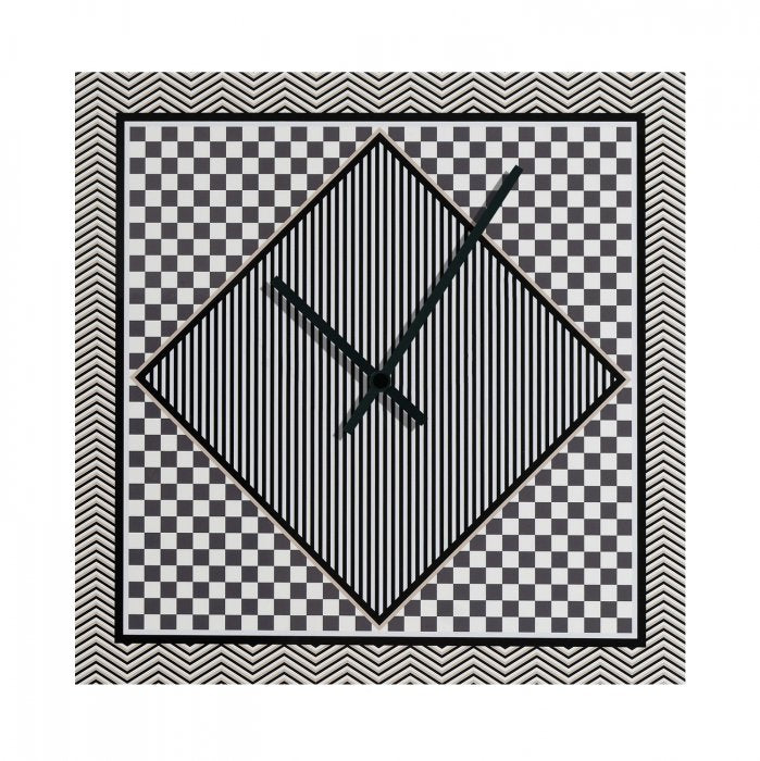 "Decor Basic" Small Square Wall Clock