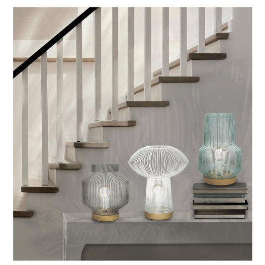 Lampada "Millefili" Metal in 3 Varianti di Colore e Forma