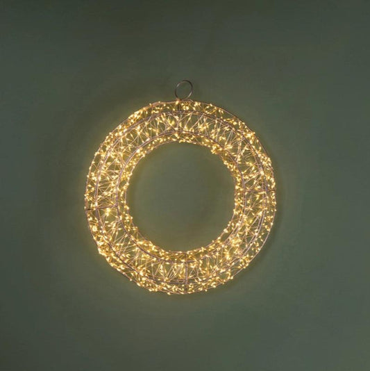 Ghirlanda Illuminata con 1800 Led Luce Calda