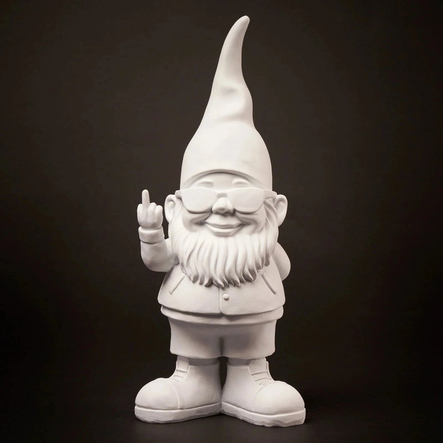 Bernardo the Dwarf Figurine White