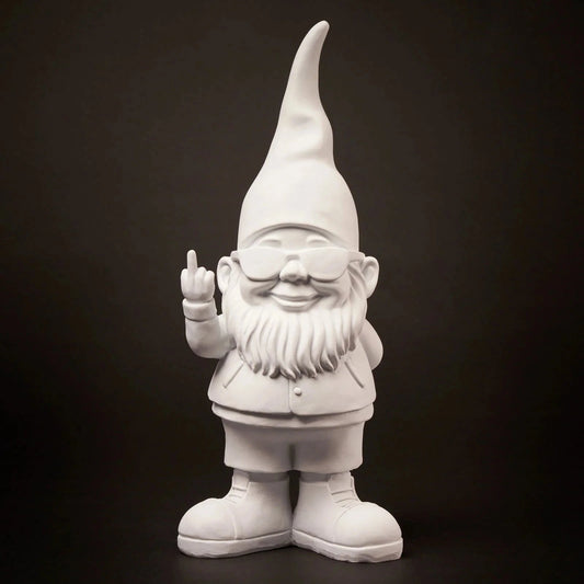Bernardo the Dwarf Figurine White