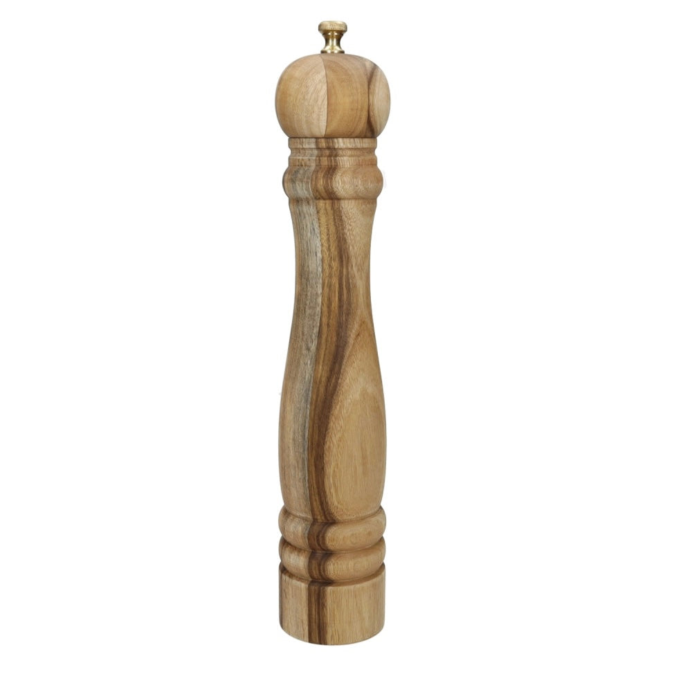 Macina Pepe Grande in Legno di Acacia e Macina in Ceramica