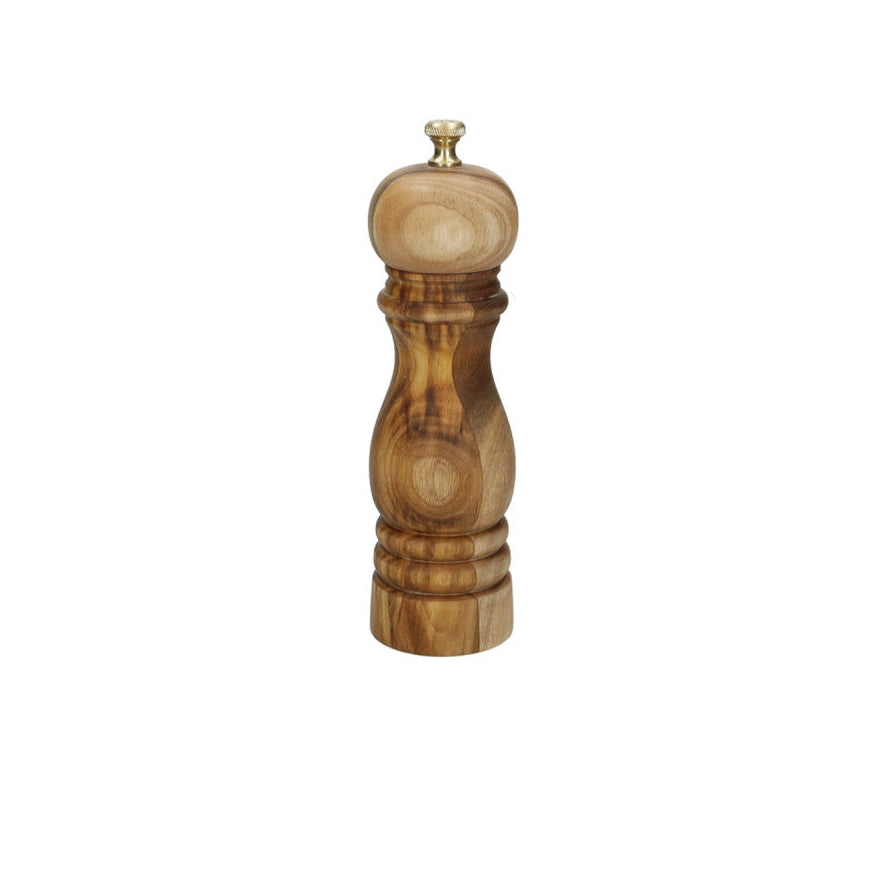 Macina Pepe Piccolo in Legno di Acacia e Macina in Ceramica