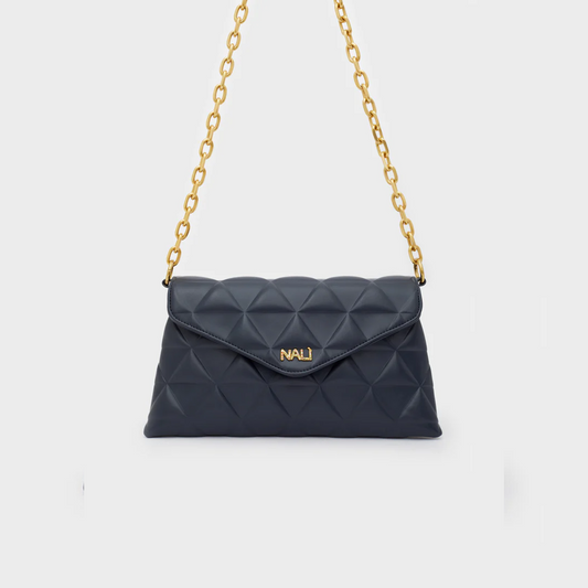 Borsa "SAGITTARIUS" Matelassé Blu - Nalì
