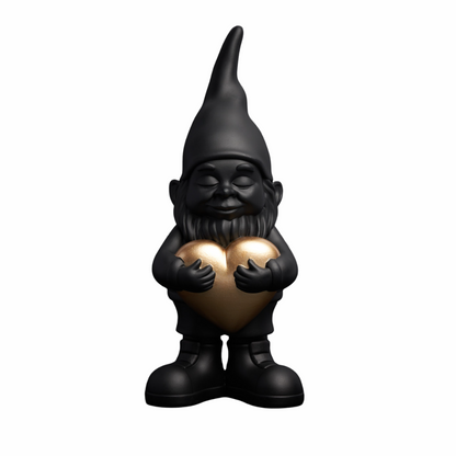 Statuetta Nano Bernardo “Lover” Black