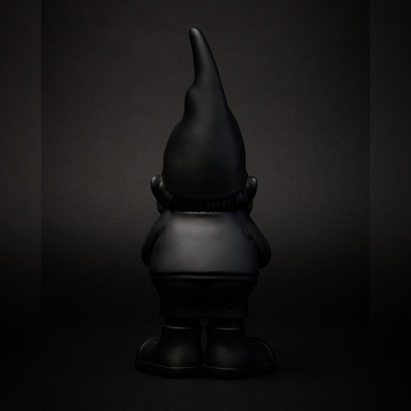 Bernardo the Gnome "Lover" Large Black Figurine