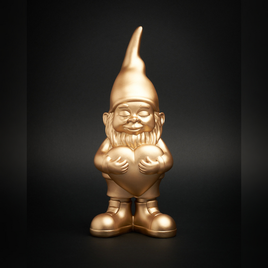 Dwarf Bernardo "Lover" Gold Figurine