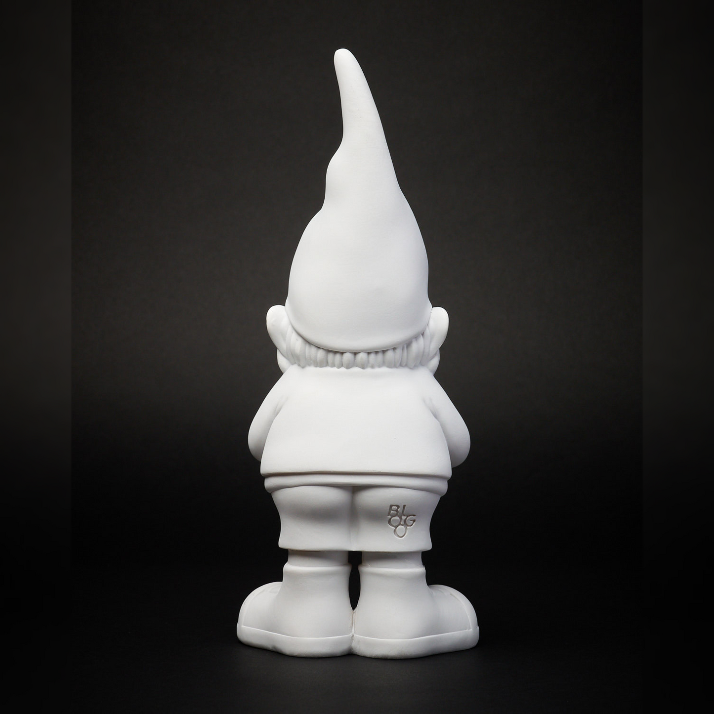 Bernardo "Lover" the Dwarf Figurine, Large White