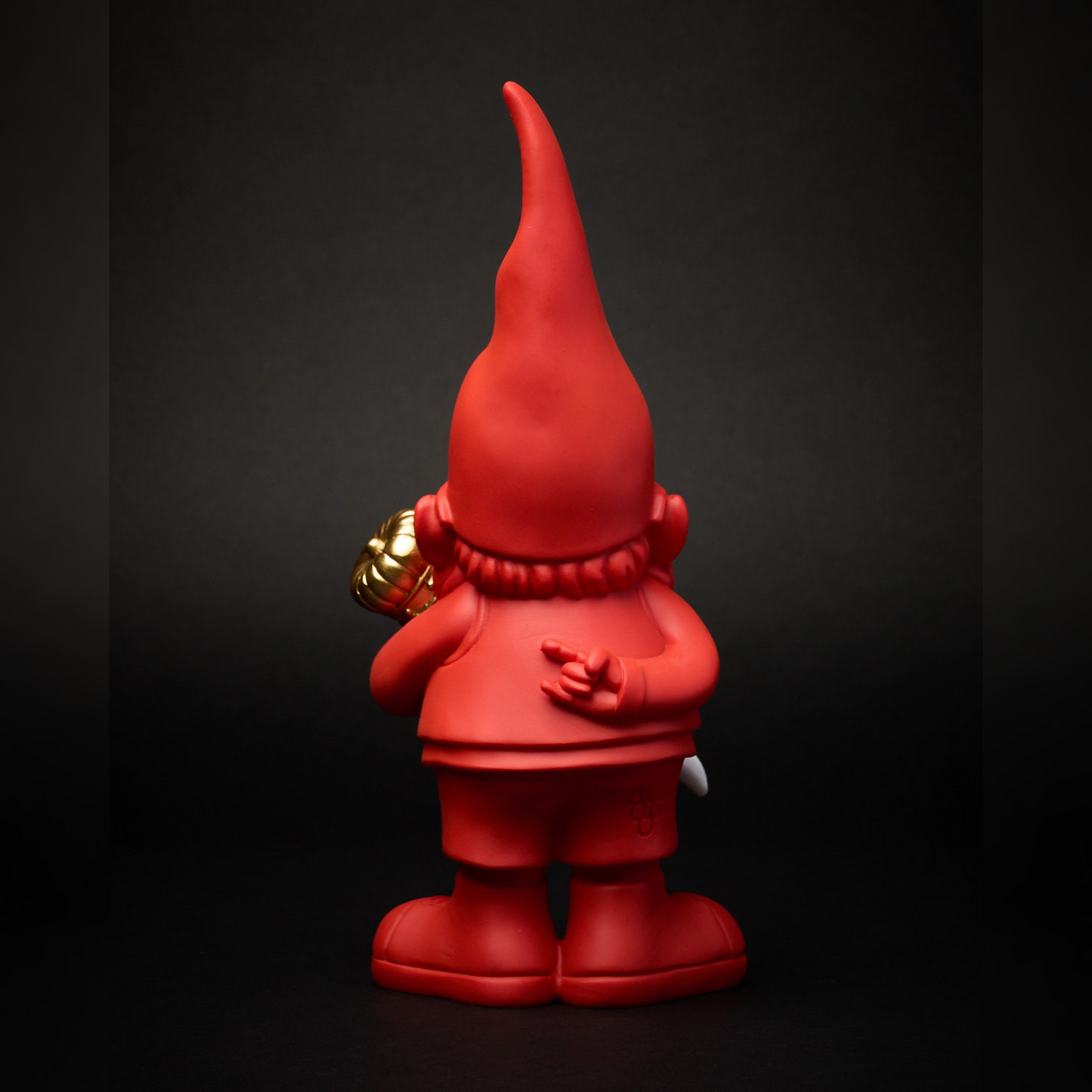 Figurine Gnome Bernard "Lucky" Red