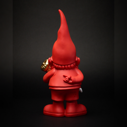 Figurine Gnome Bernard "Lucky" Red