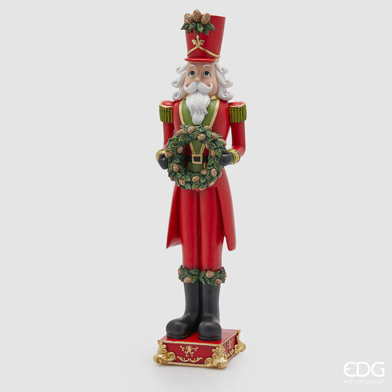 Nutcracker Soldier with Garland - H 60cm