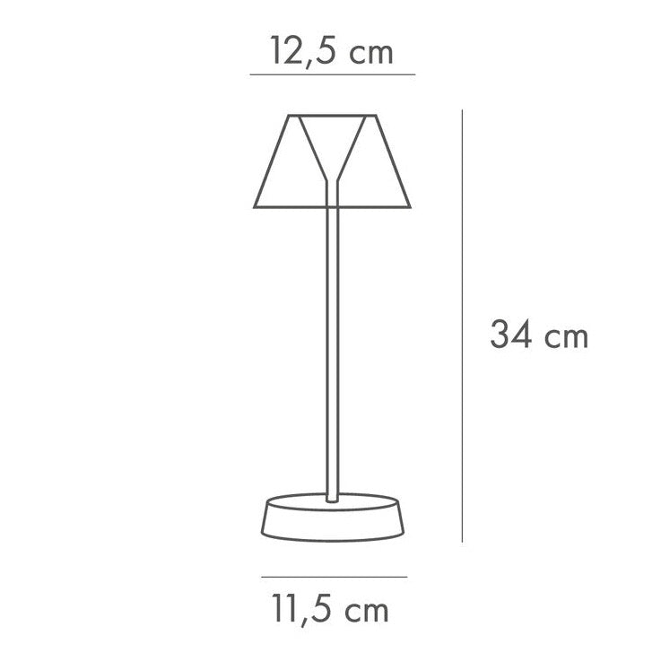 Rechargeable Table Lamp - Diner WD Lifestyle (7 Colors)