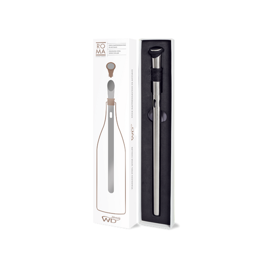 Stick Raffredda Vino Acciaio Inox con Tappo e Beccuccio Versatore