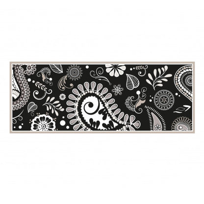 "Shanti" Mat by Brandani in Black Expanded PVC - 2 Sizes