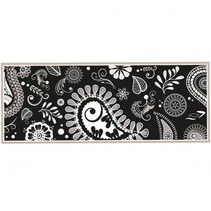 "Shanti" Mat by Brandani in Black Expanded PVC - 2 Sizes