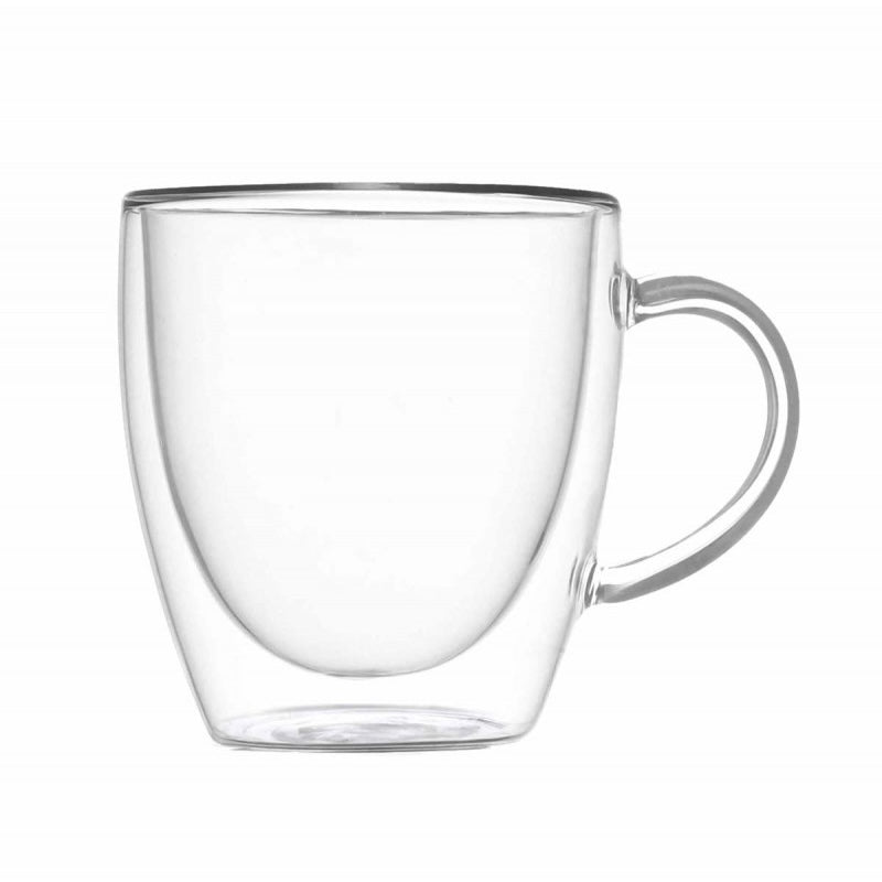 Set of 2 "Double Wall" Mug Cups - Brandani