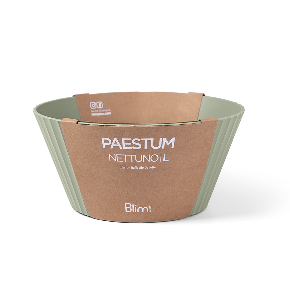 "Nettuno" Paestum Bowl by Blim Plus - Size L