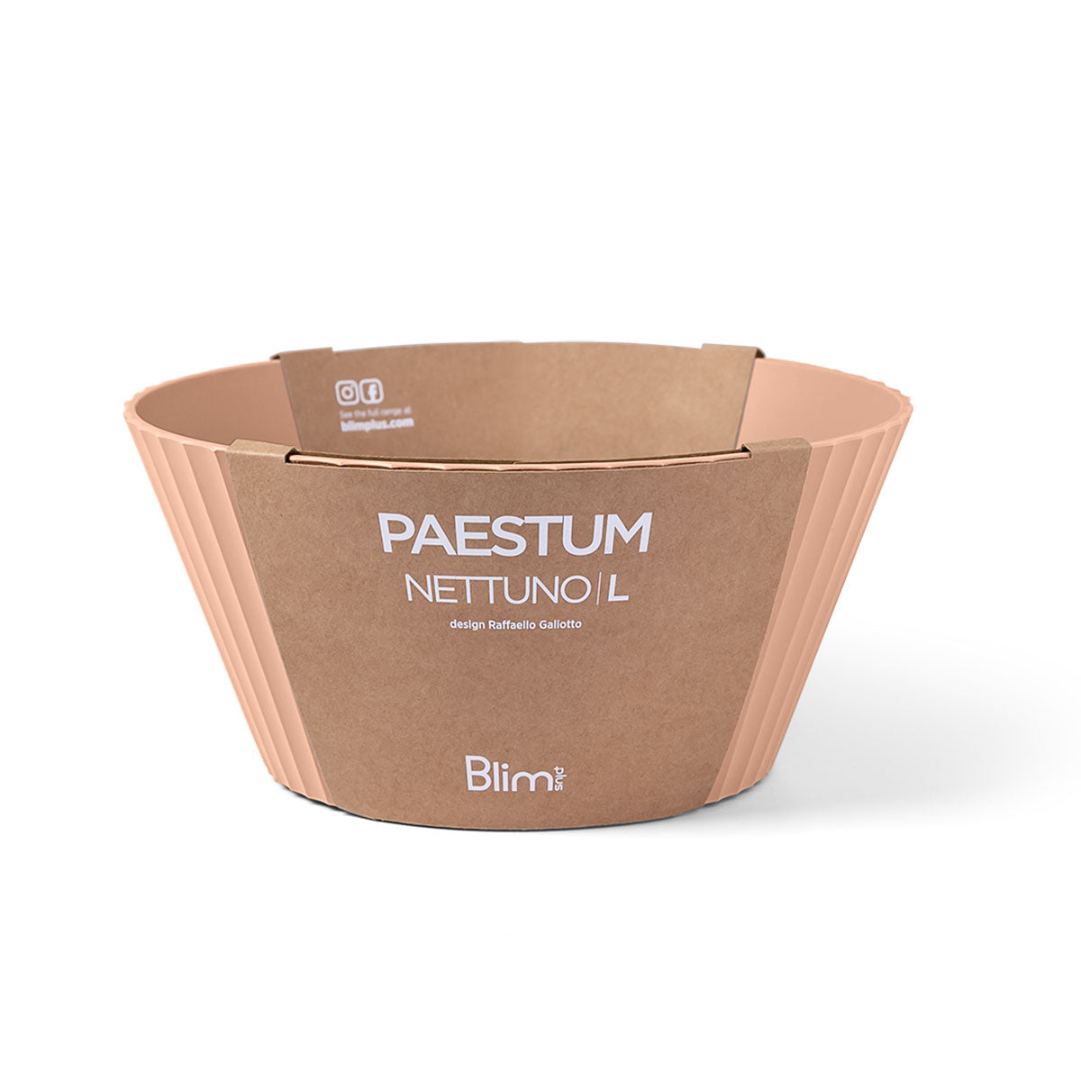 "Nettuno" Paestum Bowl by Blim Plus - Size L