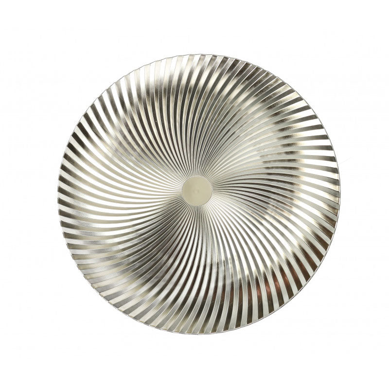 Charger Plate Vortice Champagne by Brandani - Set of 4 pcs.